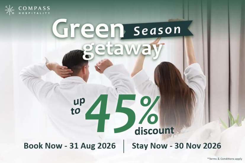 Green GetAway Banner WebBanner