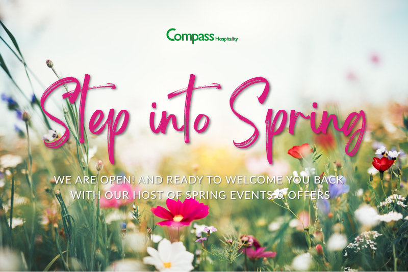 , Step Into Spring, Compass Hospitality